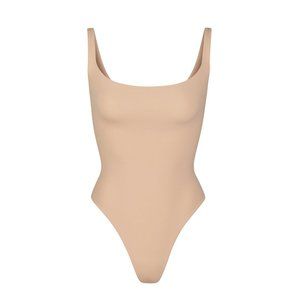 Fits Everybody Square Neck Nude Bodysuit